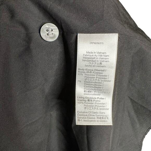 MADEWELL Seersucker Lucie Smocked Button Front Midi Dress Women's Size Small - Picture 6 of 8